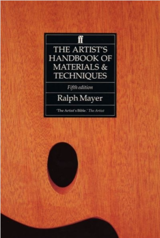 Art Materials. The Artist's handbookof Materials adn techniques by Ralph Mayer.