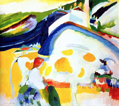 Learn colour from famous artists. Wassily Kandinsky.